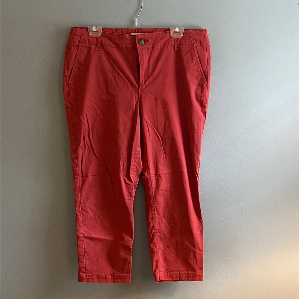 LOFT Coral colored Capris